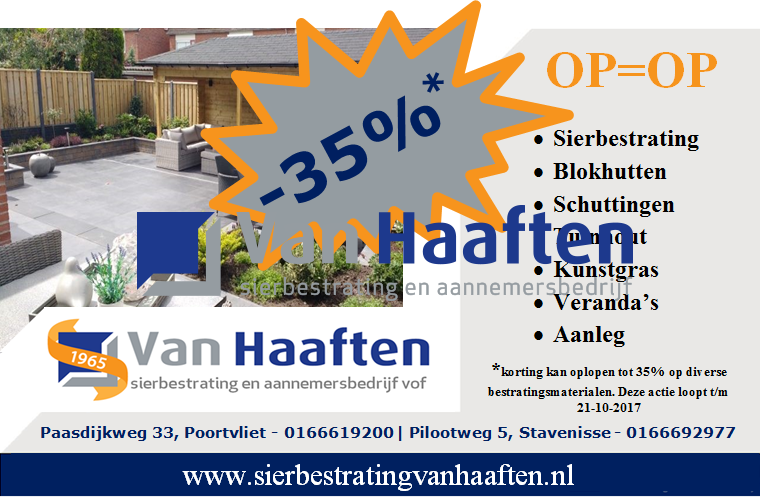 Van haaften sierbestrating stavenisse